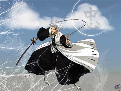 Toshiro Hitsugaya Grown Up Colored Adult Hitsugaya Toshiro Panel From