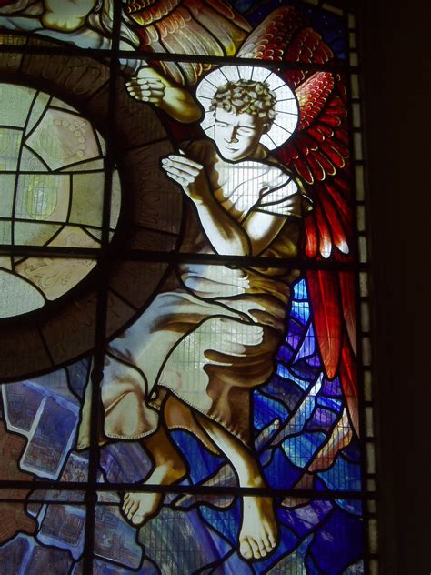 Angel St Pauls Birmingham The Millennium Window By Rach Flickr