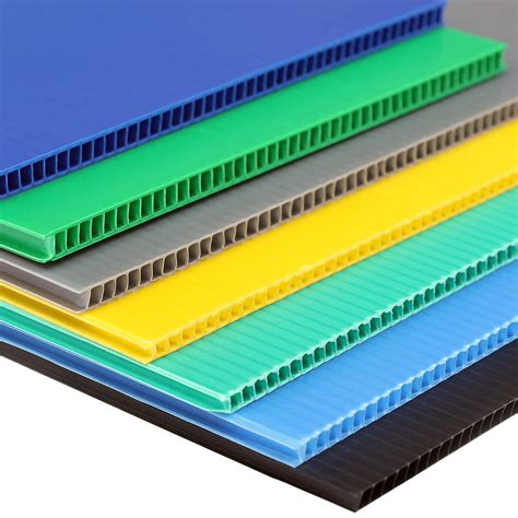 Pp Plastic Corrugated Hollow Board For Divider Separator And Support