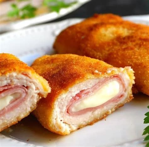 DANAŠNJI RUČAK NA BRZ NAČIN PILEĆI Cordon Bleu iz pećnice Recepti