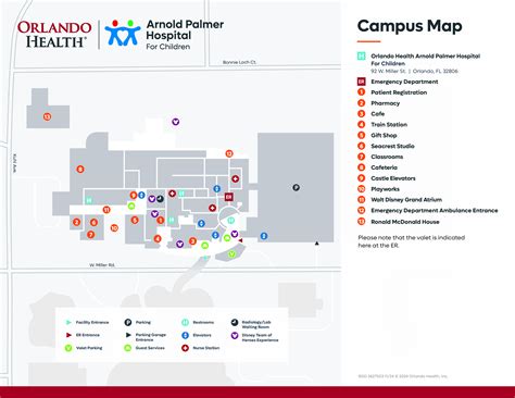 Florida Hospital Orlando Map HCA Florida Poinciana Hospital