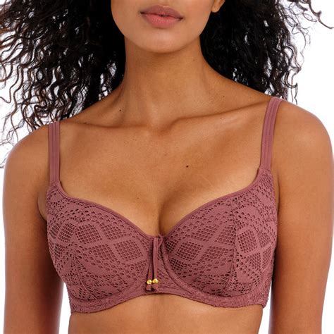 Haut de maillot à armatures décolleté coeur Sundance nutmeg Freya Swim