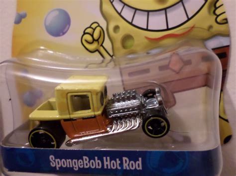 Hot Wheels SpongeBob Hot Rod Hot Rods Hot Wheels Toy Car