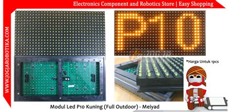 Jual Modul Led P Kuning Full Outdoor Meiyad