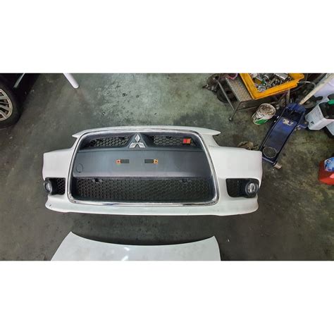 Mitsubishi Lancer Gt Ralliart Front Bumper Shopee Malaysia