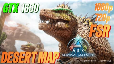 Ark Survival Ascended GTX 1650 I5 12400F FPS TEST Ark Survival