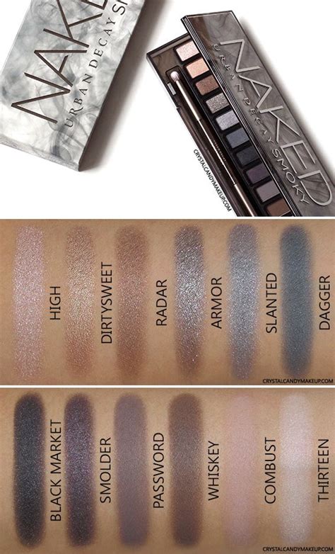 Urban Decay Naked Smoky Palette Review And Swatches Naked Smoky