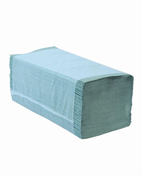 V Fold Paper Hand Towels Green Ply From Aspli Safety