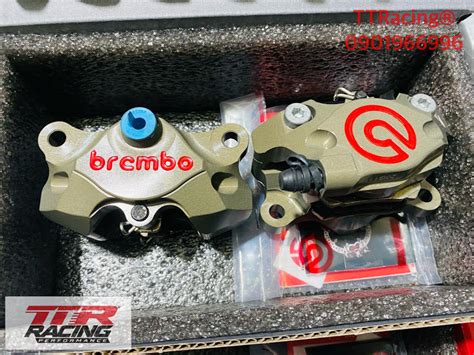 HEO DẦU BREMBO BILLET 2 PIS ĐỐI XỨNG Suzuki Raider Satria Fi