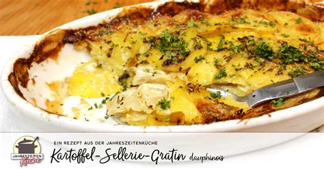 Kartoffel Sellerie Gratin dauphinois englische Küche