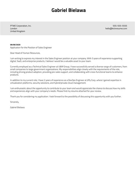 Engineering Cover Letter Examples Architectsfess