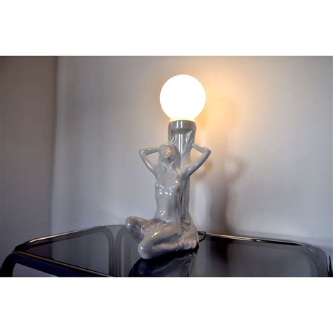 Lamp Naked Woman Ceramic Italy 1970 Etsy