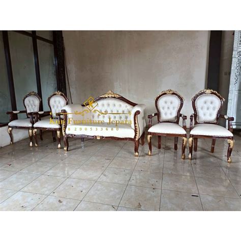 Jual Set Kursi Sofa Pelaminan Pengantin Harga Murah Set Kursi Kayu