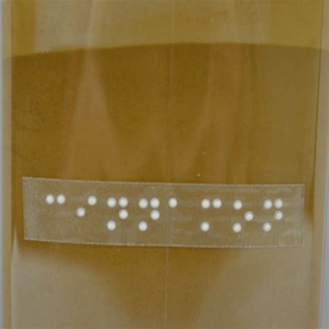 Braille Labels – Family First Braille