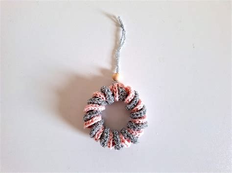 Mod Le Gratuit Comment Faire Une Couronne De Noel En Crochet