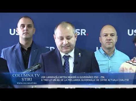 USR LANSEAZĂ CARTEA NEAGRĂ A GUVERNĂRII PSD PNL YouTube