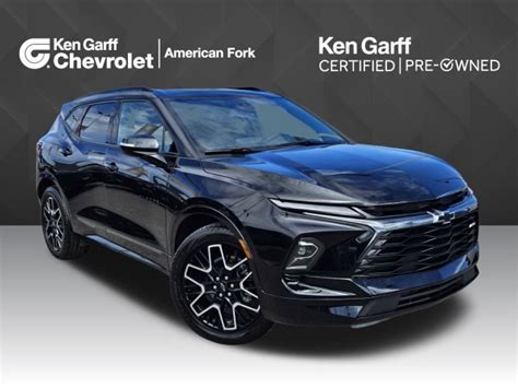 Ken Garff Certified 2023 Chevrolet Blazer RS Sport Utility In American