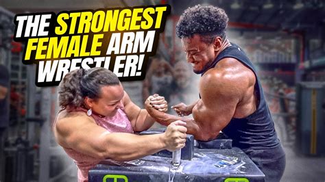 The Strongest Female Arm Wrestler Ft Gabi Vasconcelos Dave Chaffe And Wagner Bortolato Youtube