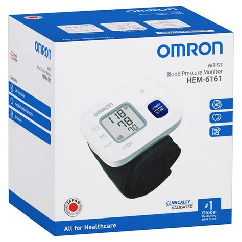 Buy Omron Hem Wrist Blood Pressure Monitor Online At Chemist Warehouse