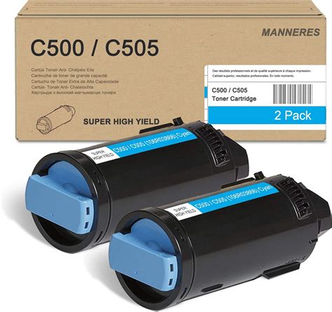 Versalink C500 C505 Cyan Extra High Capacity Toner Cartridge 2 Pack Compatible