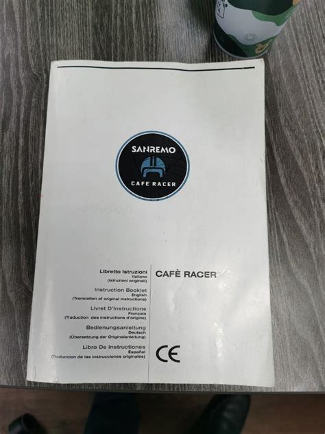 SANREMO CAFE RACER Naked 3GR Almost New Espresso Coffee Machine