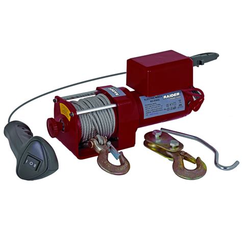 Автолебедка 12V 1360kg с въже 14m Raider RD-EW05 - Make Home