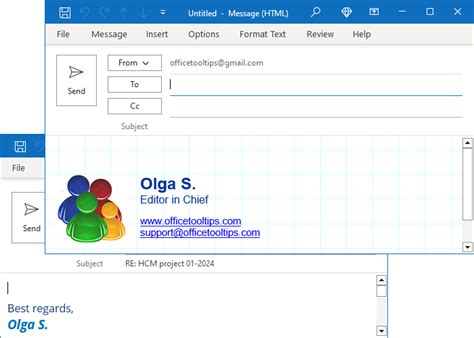 How To Set Up Signature Block In Outlook 365 At Carolyn Glenn Blog