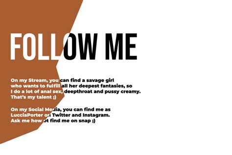 Luccia Porter Lucciaporter Nude On Cam Free Live Sex Chat Room Camsoda