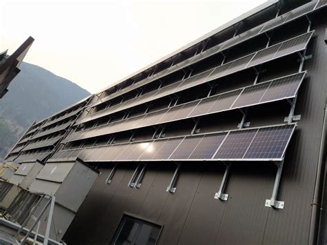 Impianto Fotovoltaico In Facciata Energytech