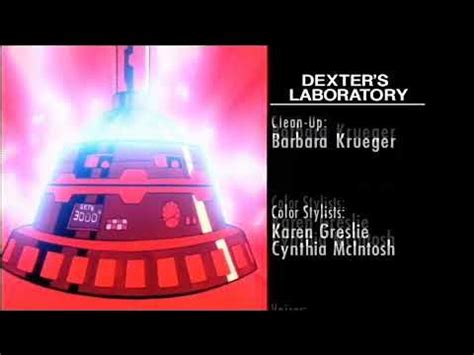 dexters laboratory monstory   credits  late night