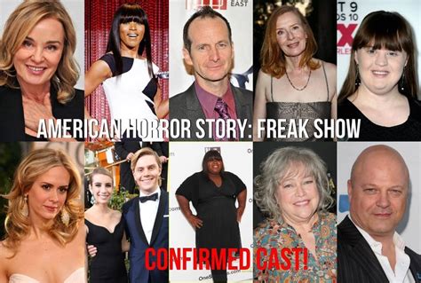 AHS Freak Show- the confirmed cast so far! : AmericanHorrorStory