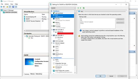 Windows 10 Hyper V Cannot Create The Checkpoint And Failed To