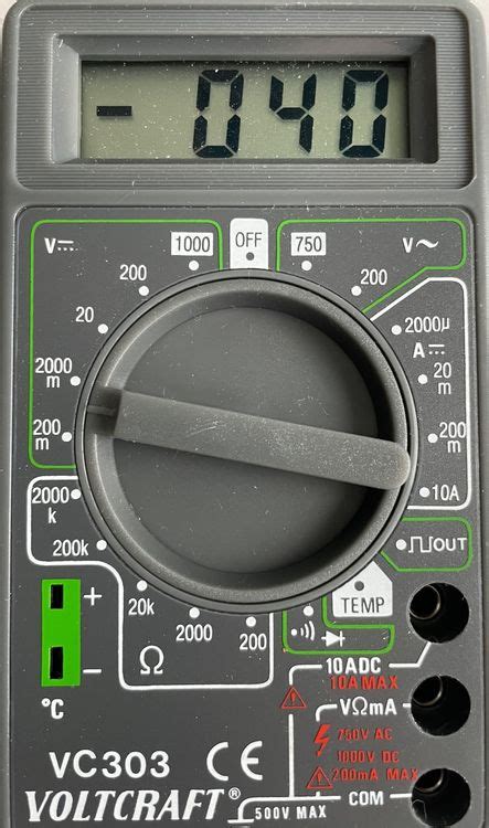 Digital Multimeter Vc 303 Ganz Neu Kaufen Auf Ricardo