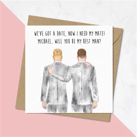 Will You Be My Best Man 34 Brilliant Ways To Ask Your Mate Hitched Co Uk