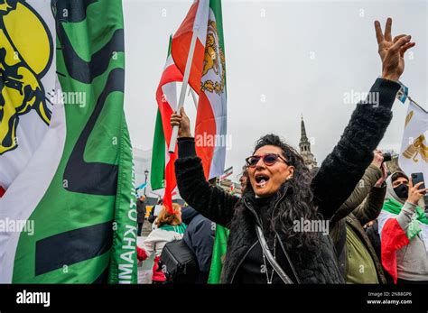 London Uk 11th Feb 2023 A Protest Under The Slogan “women Life