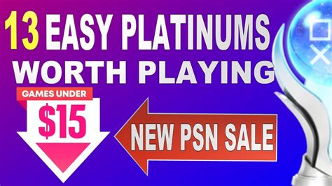 13 Easy Platinum Games Worth Playing PSN Deals Offers Games Under