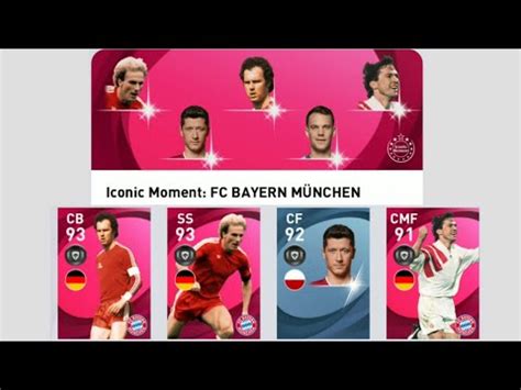 ICONIC MOMENT FC BAYERN MUNCHEN PACK OPENING PES2021 MOBILE 12 10 20