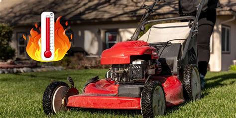 What Temperature Is Too Hot To Mow The Lawn Edge Your Lawn