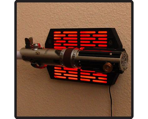 Led Lightsaber Wall Mount Multicolor Horizontal Fits All