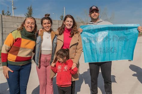 Mariel Fernández recorrió obras en La Reja Grande Moreno Buenos Aires