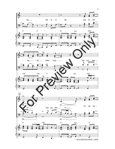 Old Church Choir (SATB ) arr. Michael Barrett| J.W. Pepper Sheet Music