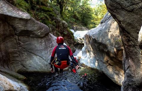 Canyoning In Boggera Canyon Valle Di Cresciano In Ticino