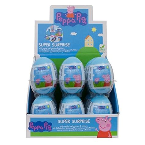 SUPER SURPRISE PEPPA PIG SURPRISE EGGS Pack Of 18