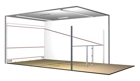 ASB Squash Courts - Squash Court Lighting