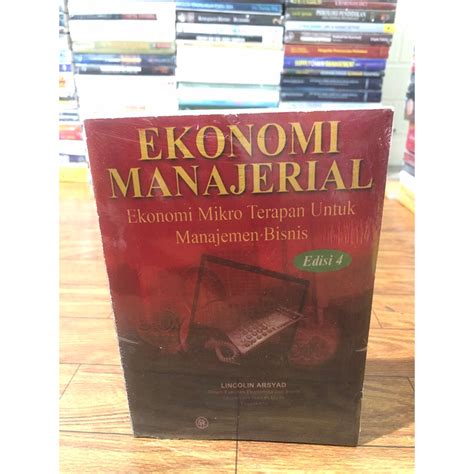 Jual Ekonomi Manajerial Edisi Lincolin Arsyad Shopee Indonesia