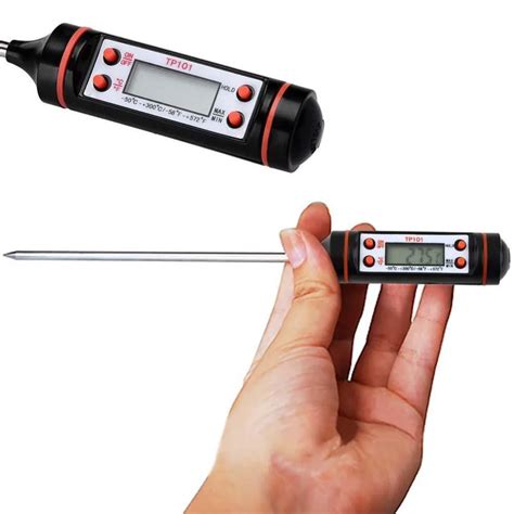 Kitchen Probe Digital Thermometer Electronic Lcd Display Household Thermometers Pen Style