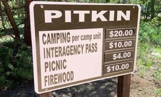 Gunnison National Forest Pitkin Campground | Pitkin, CO