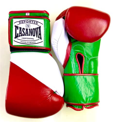 Guantes De Box Casanova Mexico De Velcro Ozs Jos Arturo Barredez