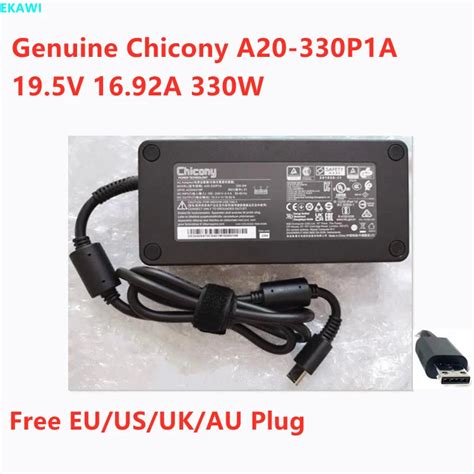 Genuine Chicony A20 330P1A 19 5V 16 92A 330W A330A018P AC Adapter For