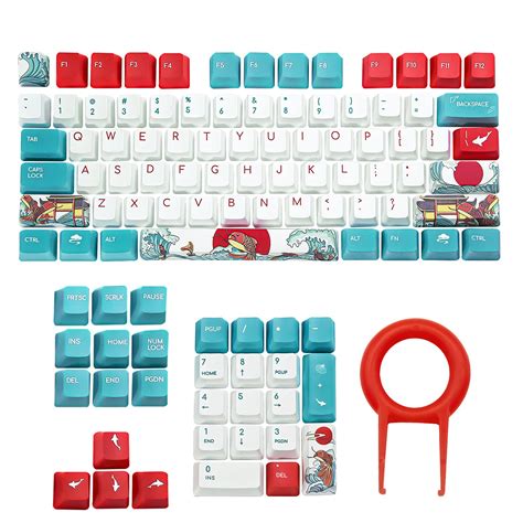 Buy Glorious Aura Pudding Keycaps Double Pbt Translucent For